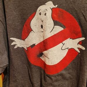 Unisex Adult Ghostbusters Gray Tee